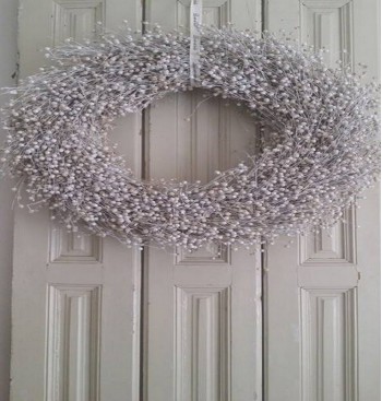 Product: Vlas krans 30 cm Product: Vlas krans 30 cm