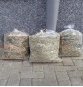 Product: Konijn toilet met hooiruif wit