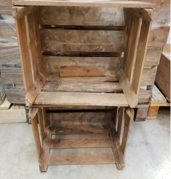 Product: Oude hout kratten Product: Oude hout kratten