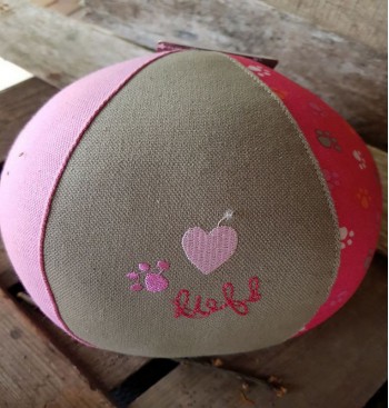 Product: canvas bal rose groot Product: canvas bal rose groot