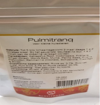 Product: Pulmitranq ademhaling 45 st