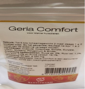 Product: Geria Comfort Megacolon 45 st Product: Geria Comfort Megacolon 45 st