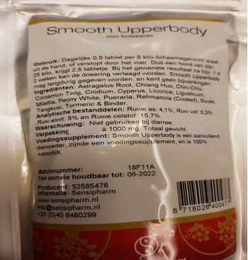 Product: Smooth Upperbody voorpootjes 10 st Product: Smooth Upperbody voorpootjes 10 st
