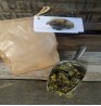 Product: Hazelnoot blad gebroken 50 gram