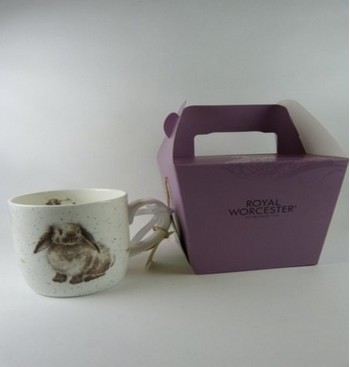 Product: Wrendale wedgwood mok konijn Product: Wrendale wedgwood mok konijn