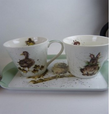 Product: Wrendale senseo set met dienblad Product: Wrendale senseo set met dienblad