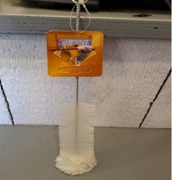 Product: Drinkfles borstel bunny bottel Product: Drinkfles borstel bunny bottel