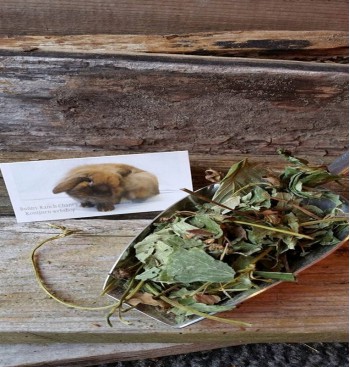 Product: Aardbei blad grof met stengel 25 gram Product: Aardbei blad grof met stengel 25 gram